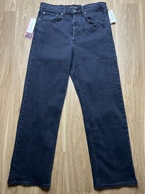 Denim Forum The Arlo Hi-Rise Straight 28L Jeans Sz 31